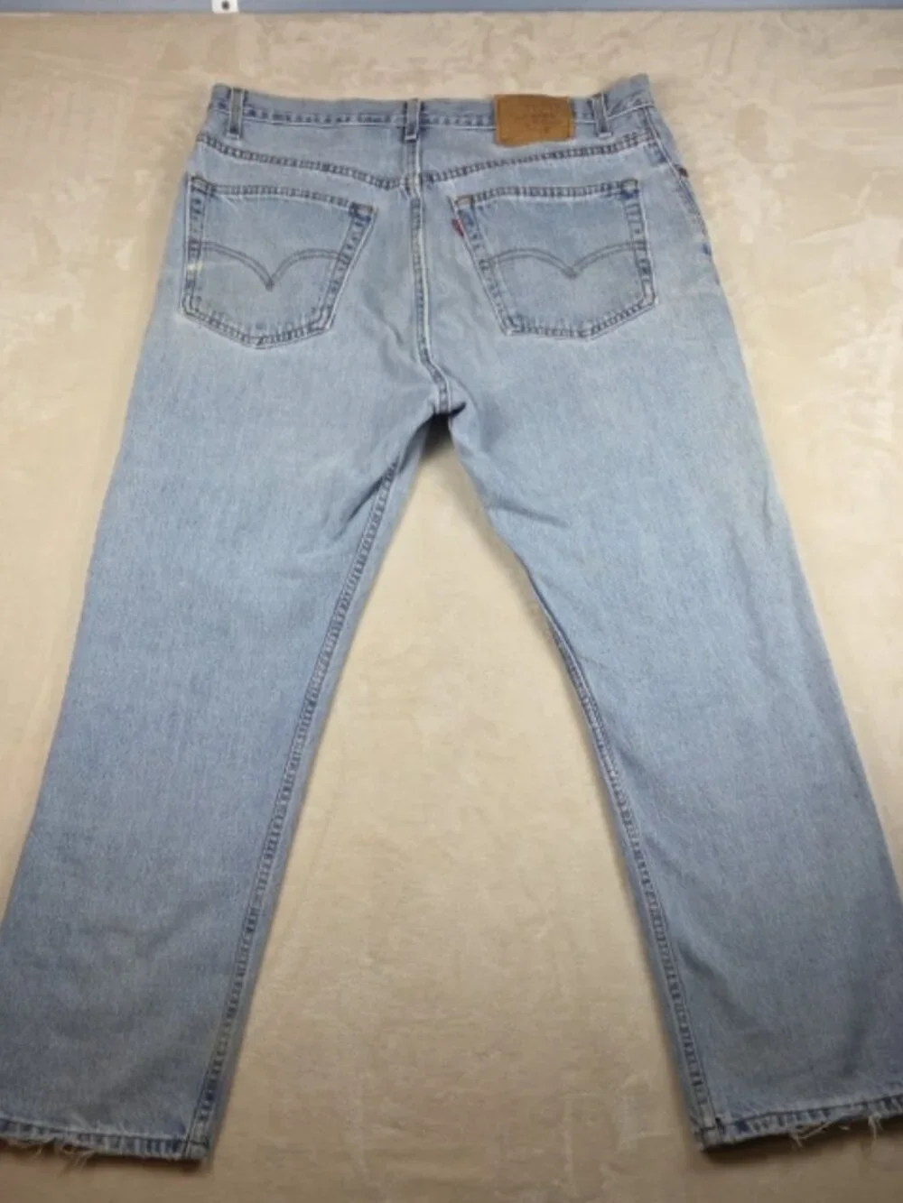 Levi’s 505 Regular Fit Straight Leg Jeans – Light Wash – Men’s W38 L30